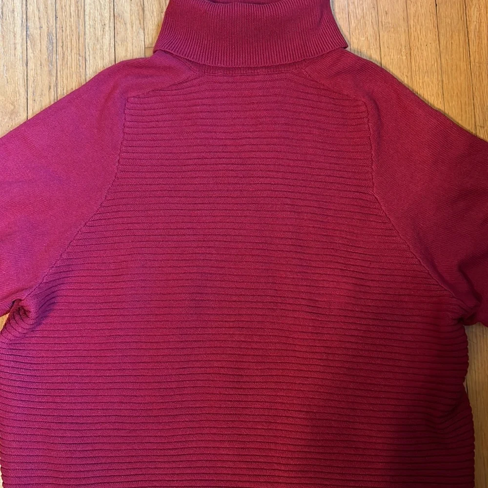 Eloquii Deep Red Sweater, Awesome Condition, Warm but Not Too Warm! - Picture 6 of 10